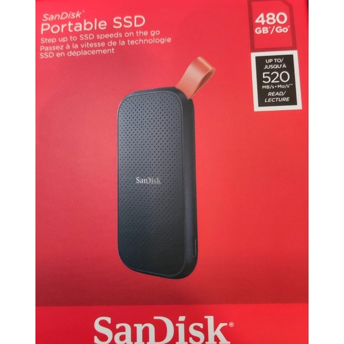 SDSSD - E30 G25 - 480GB - SANDISK PORTABLE - SSD