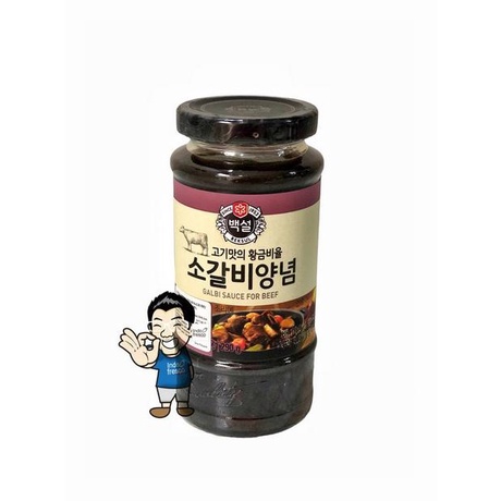 

Beksul Korean BBQ Kalbi Sauce Marinade- Saus bumbu BBQ Korea- 290gr