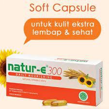 Natur-e 300 Vitamin Kulit Daily Nourishing / Vitamin E 300 IU 1 Strip Isi 4 Kapsul Multivitamin Natu