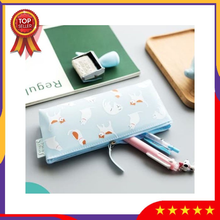 

ZVA4 Tempat Pensil Pencil Case Many Cat Pouch Alat Tulis Peralatan Sekolah