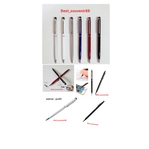 

Pulpen Metal /Pulpen Besi Bp Ici Stylus /Balpoint Promosi Polos