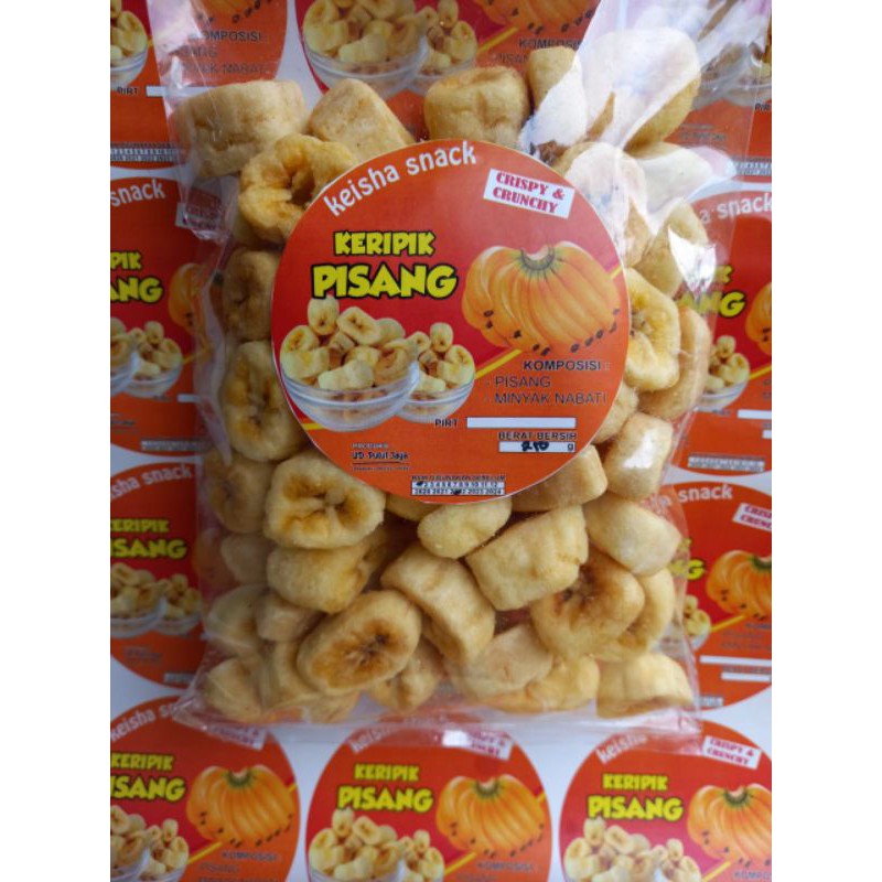 KERIPIK PISANG OVEN CRUNCHY 500GR