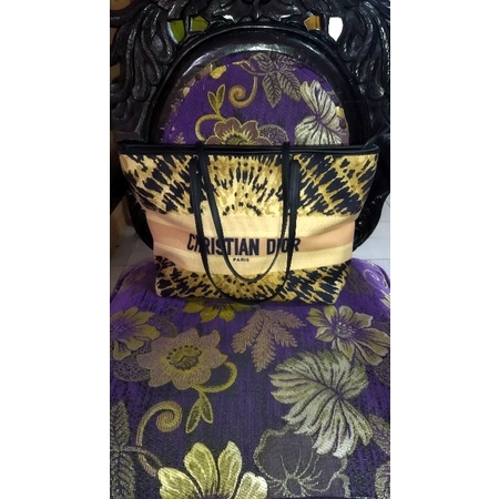 Tote Kanvas Tebal Dior ala preloved