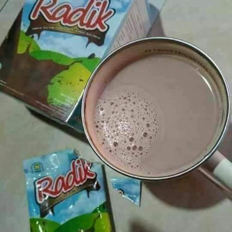 

Susu Radik Nasa/Susu etawa/Susu kambing, rasa coklat