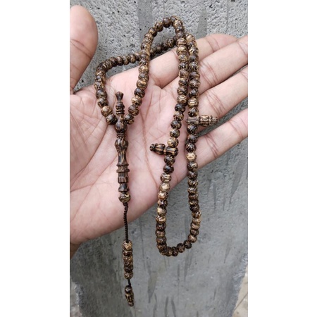 Tasbih liwung macan tasbih liwung macan original tasbih liwung putih tasbih kayu liwung macan asli