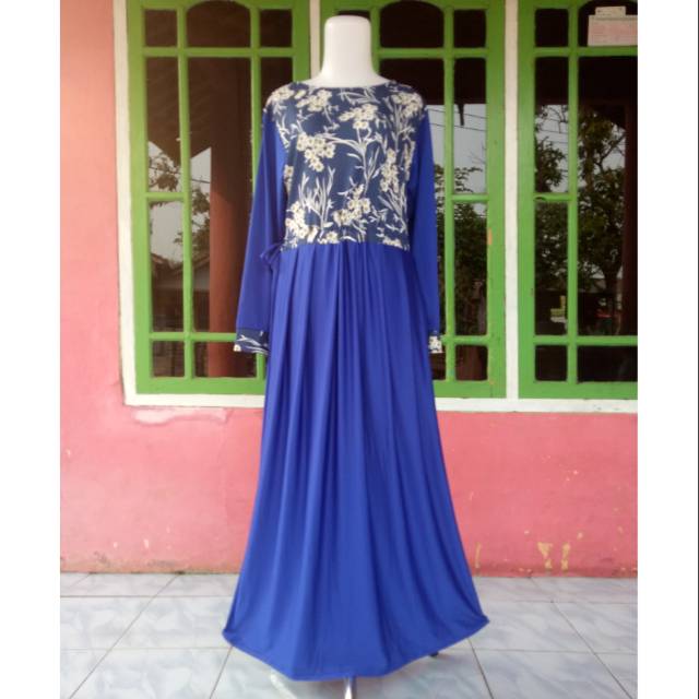 Gamis Hafizah Biru