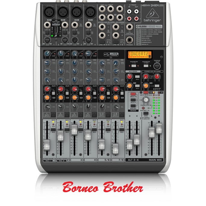 Mixer Behringer Xenyx QX1204USB QX 1204 USB Original Usb Audio Interface