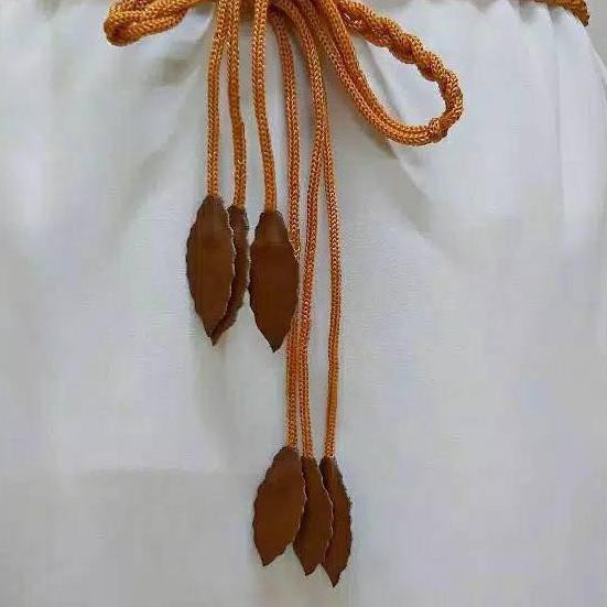 ♠ Gudang Baju Kulakan IKAT PINGGANG STRAP KEPANG TIPIS BELT (Bahan Jalinan Tambang) ☋