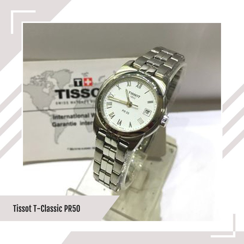 JAM TANGAN ORIGINAL TISSOT T-CLASSIC PR50 WANITA