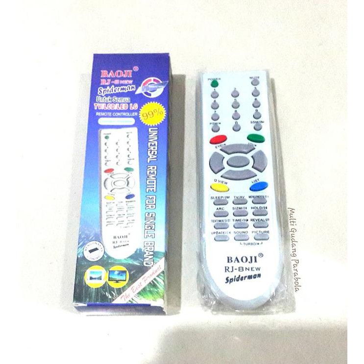 REMOT UNIVERSAL MULTIFUNGSI TV MERK LG