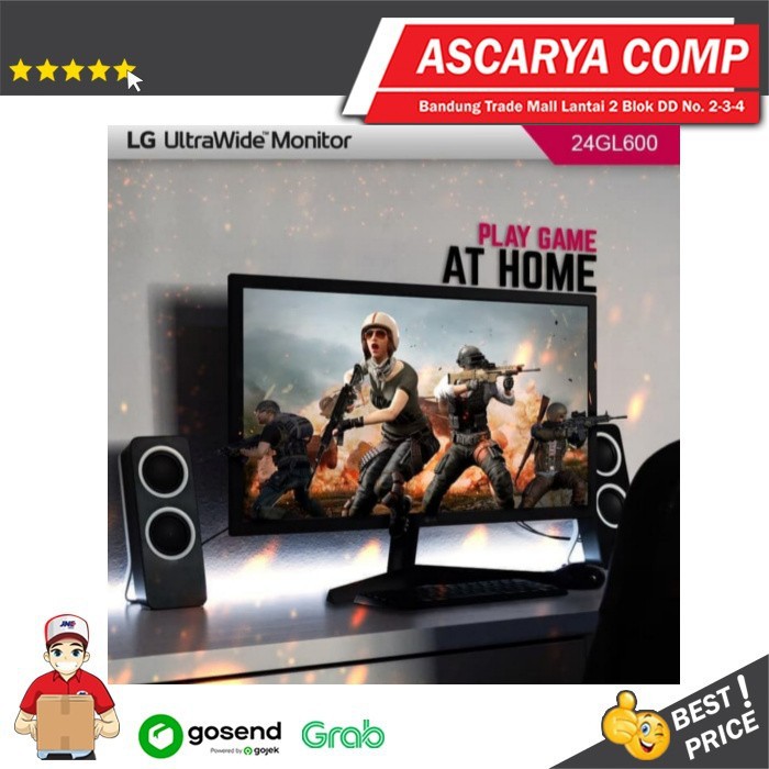 LG Gaming Monitor 24GL600F-B 24GL600 UltraGear 24GL600F [144Hz, 1ms]