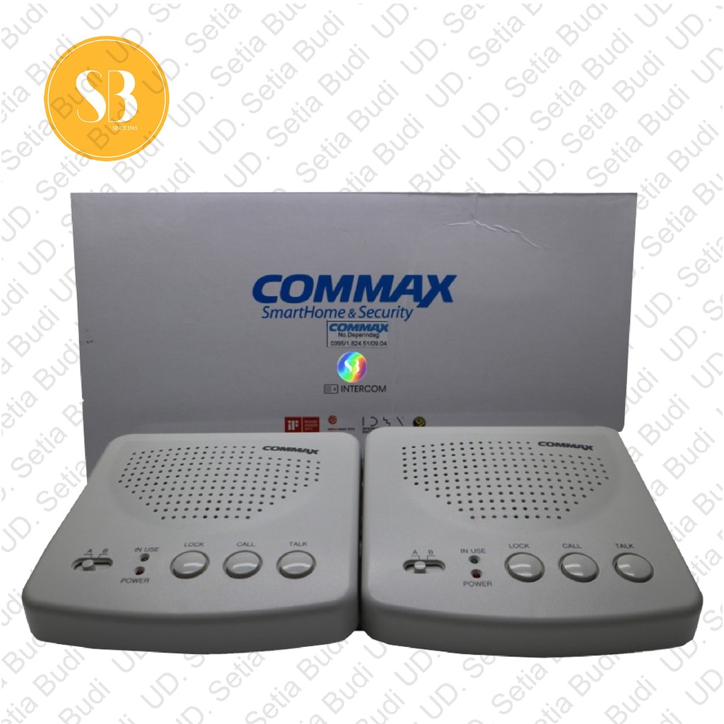 Wireless Intercom Set COMMAX WI-2B-2 CH Asli dan Bergaransi