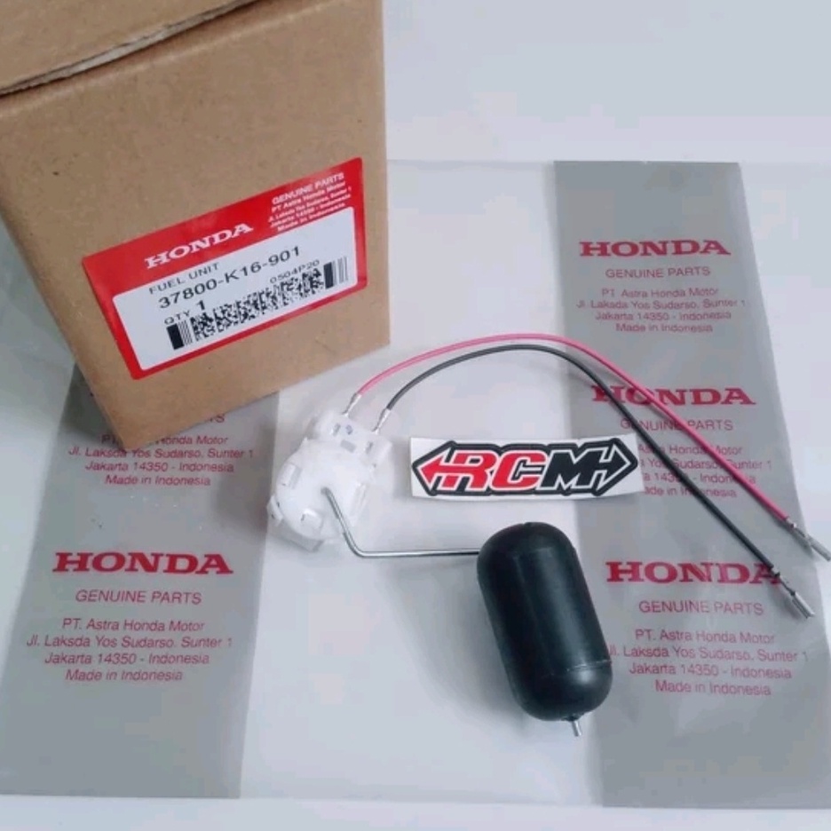 FUEL UNIT PELAMPUNG PLAMPUNG APUNG APUNG TANGKI BENSIN BEAT FI LAMA BEAT F1 CBS SCOOPY FI ALL NEW SCOOPY ESP ORI ORIGINAL HONDA AHM HGP ASLI 37800-K16-901