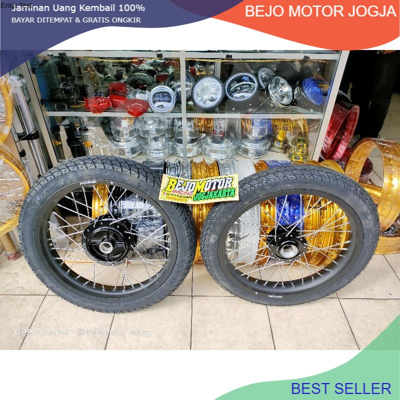 ban set RX KING tapak lebar ring 18