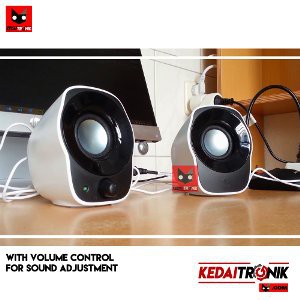 RESMI   LOGITECH Z120 Mini Stereo Speaker Portable Laptop  PC USB Bagus