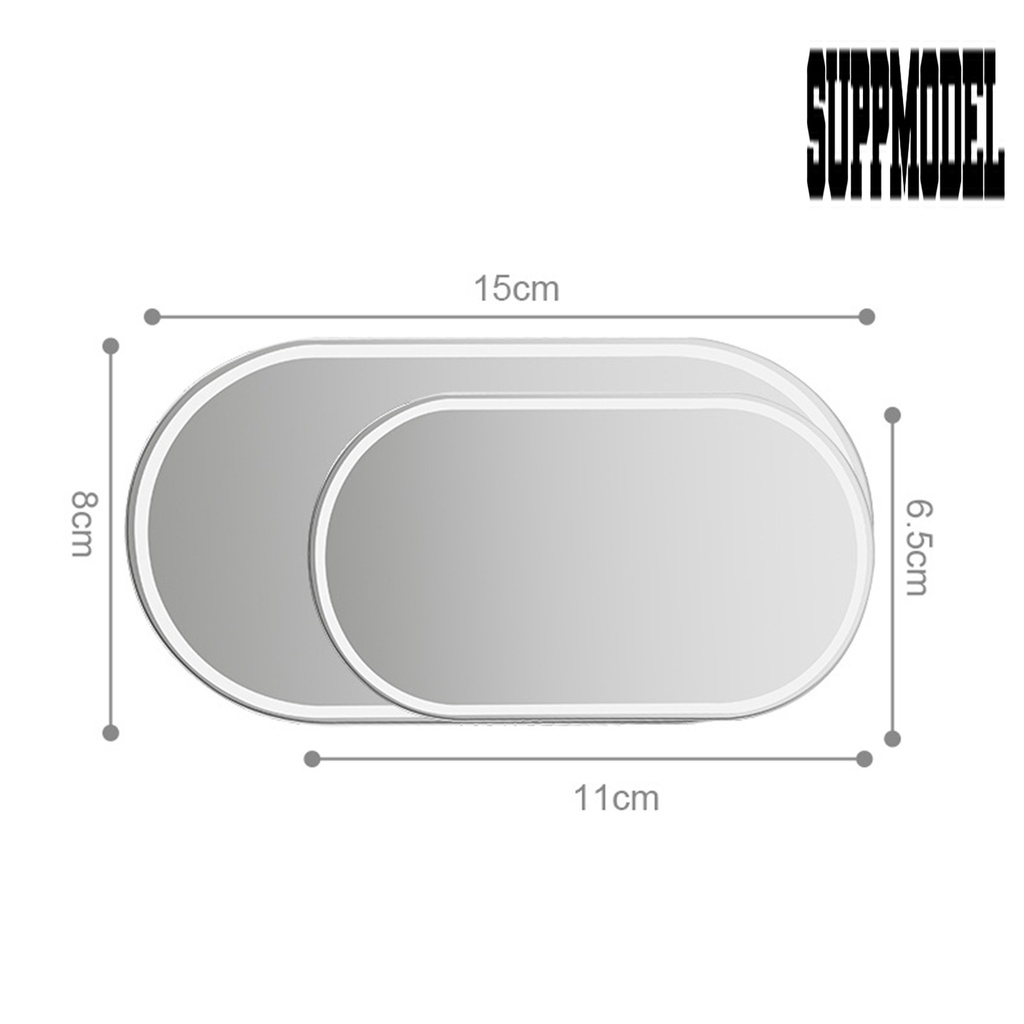 &lt; Sun Visor Mobil Bentuk Oval Warna Transparan
