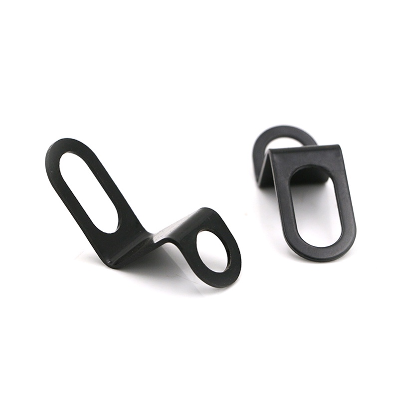 {LUCKID}1Pair Black Universal Bicycle Motorcycle Scooter Instrument Brackets Lamp Holder