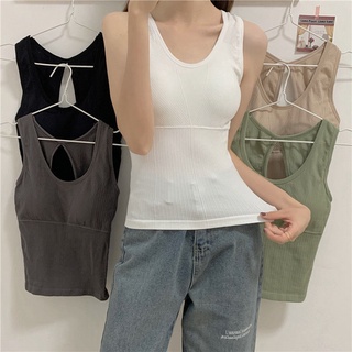 GO!BJ849 Tanktop Wanita Bra fashion wanita tanpa kawat sexy bh pakaian dalam wanita import cod