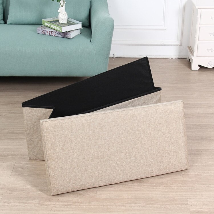 Stool Storage Container Murah / Stool Kotak Penyimpanan Barang Foldable Storage Container 76x38x38cm