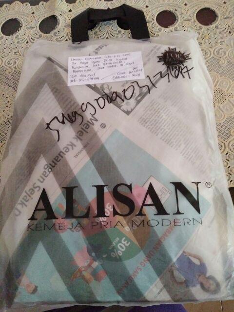 Kemeja Alisan Panjang Corak Reguler & Slimfit 14,5 - 16