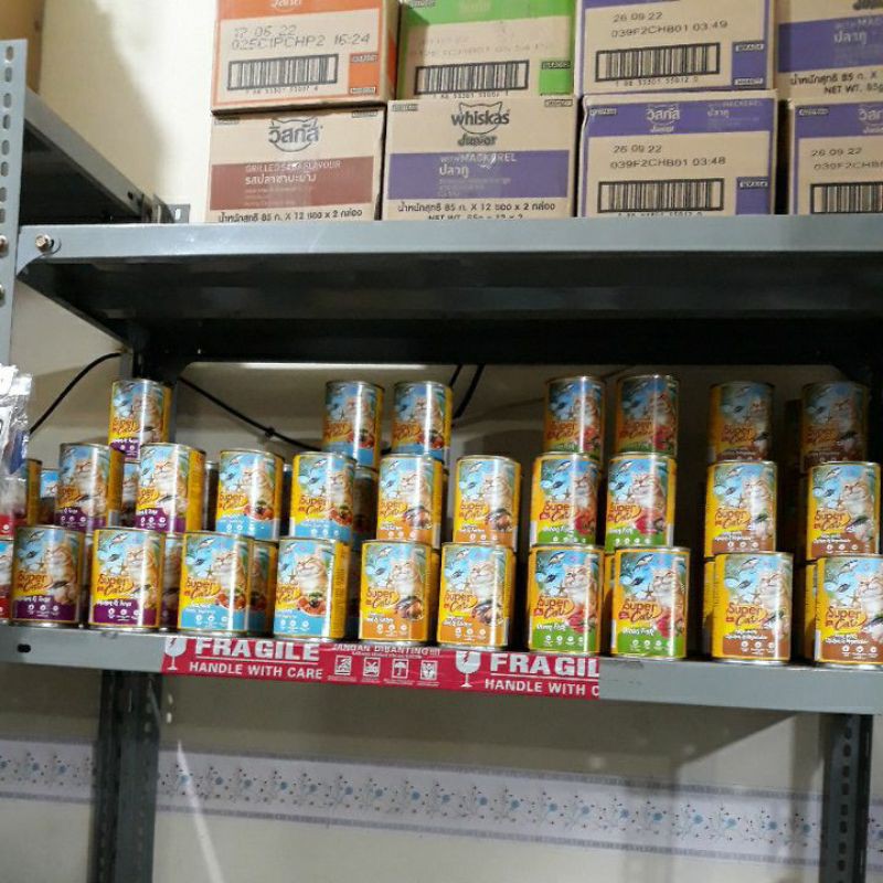 Makanan Kucing Kaleng Basah Super Cat Adult
