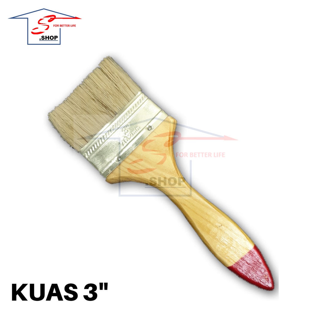 

Kuas Cat 3 Inch 3" Biasa