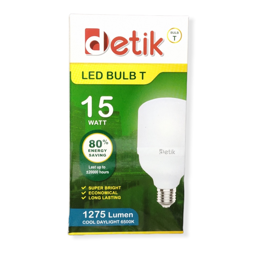 DETIK Lampu LED Capsule 15 Watt - Cahaya Putih (Garansi 1 Tahun)