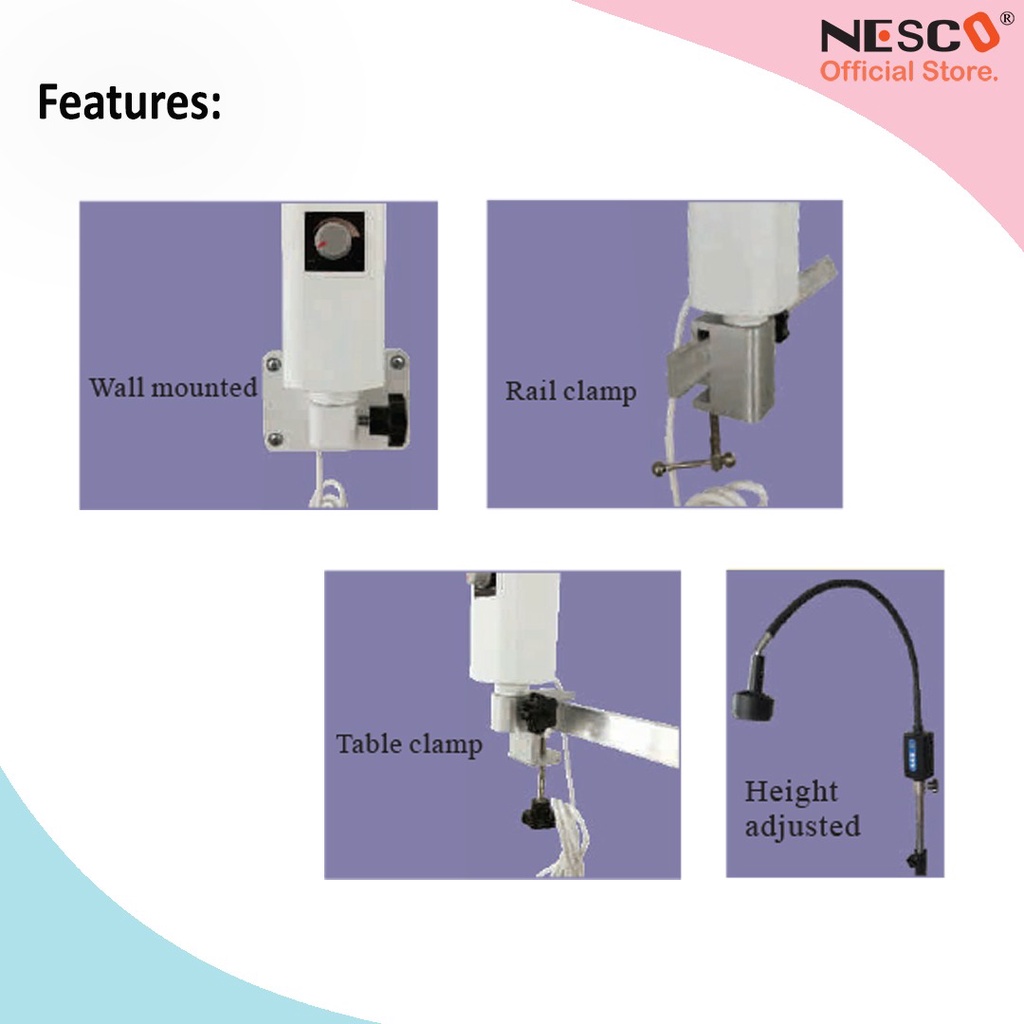 NESCO, Examination Lamp, KS - Q6S