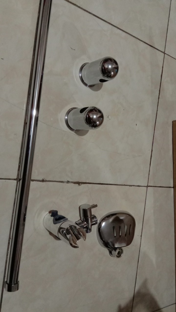 Shower Tiang Set Coulomn Stainless