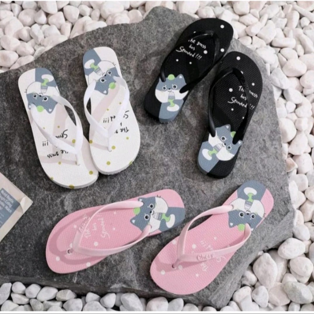 Sandal Jepit Wanita motif