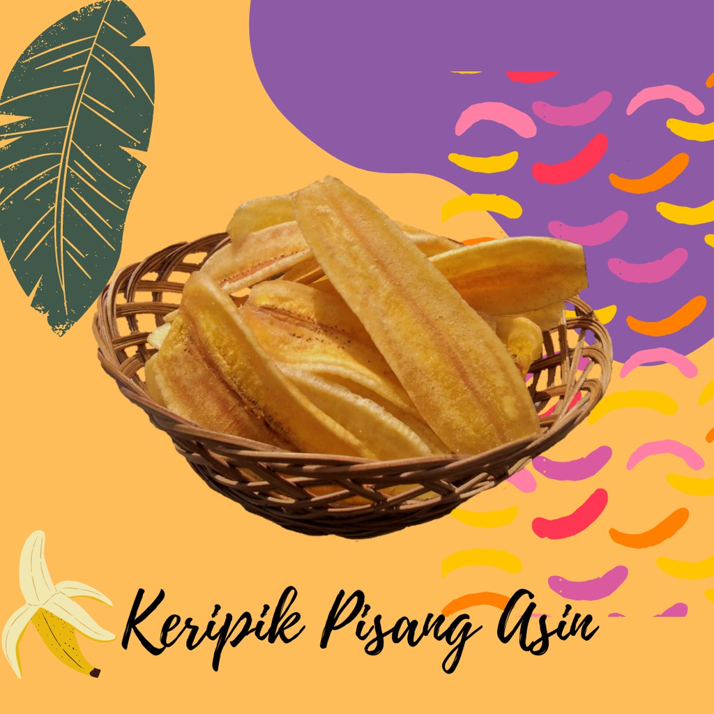 

CemalCemil - Keripik Pisang Asin *ASLI LAMPUNG* 500gram *BELI EXTRA BUBBLE WRAP UTK LUAR KOTA*