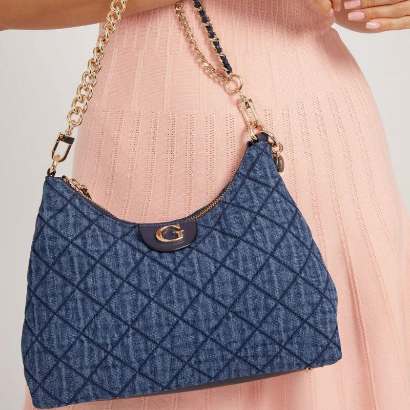 12.12 SALE | GUESSS Gillian Quilted Hobo Bag