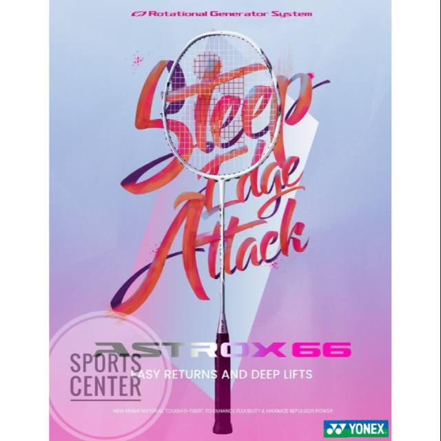 Raket Badminton / Bulutangkis Yonex Astrox 66