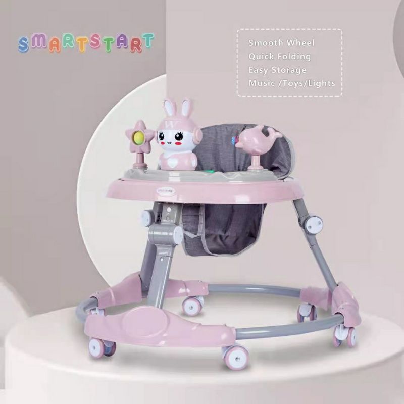 Baby Walker Mastela Smart Start kereta alat bantu belajar jalan bayi