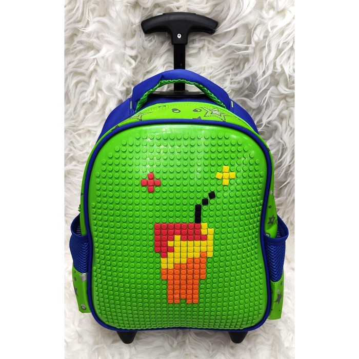 SC91 Tas Koper Anak 20 Inch 18 Inch Minion Moi 4 Roda Fiber Koper Sekolah Ukuran Besa