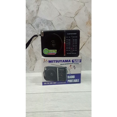 NEW!! RADIO SPEAKER PORTABLE  / RADIO AM-FM-SW1-SW2 4 BAND MITSUYAMA MS-4020BT SERI 4061