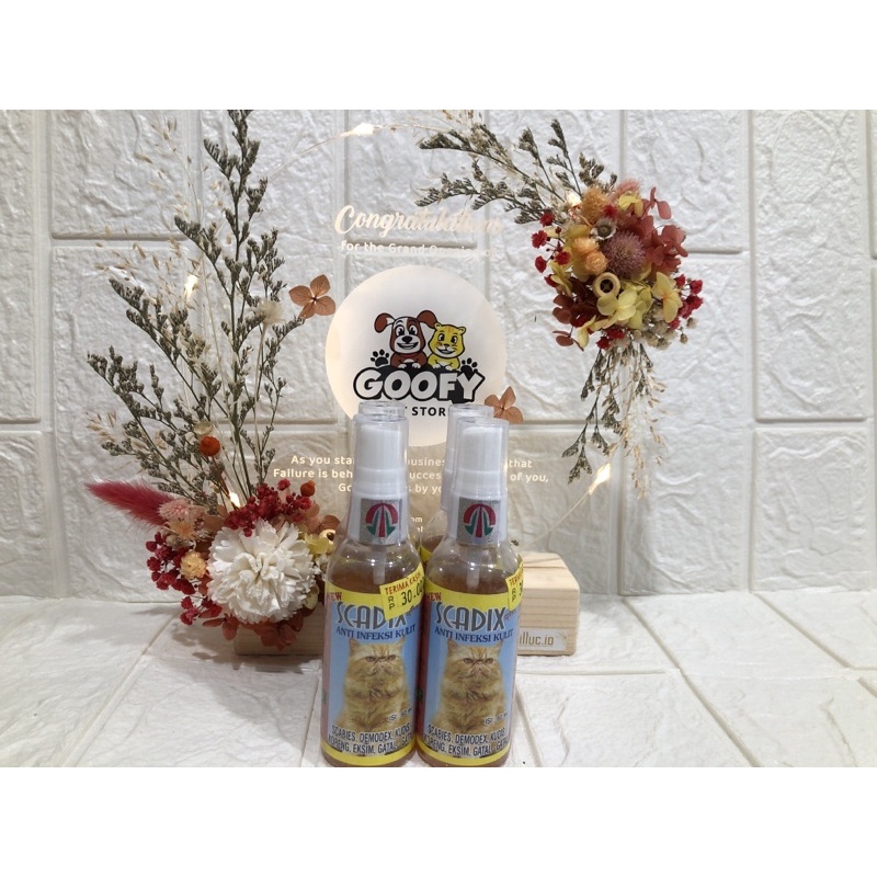 SCADIX ||OBAT JAMUR KUCING ||SCADIX SPRAY