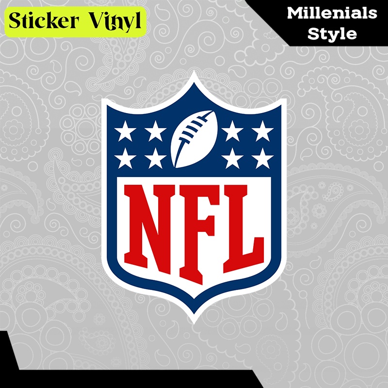 

Stiker Sticker National Football League American Football - Olahraga Amerika Milenial Style Aesthetic Vinyl Satuan Anti Air