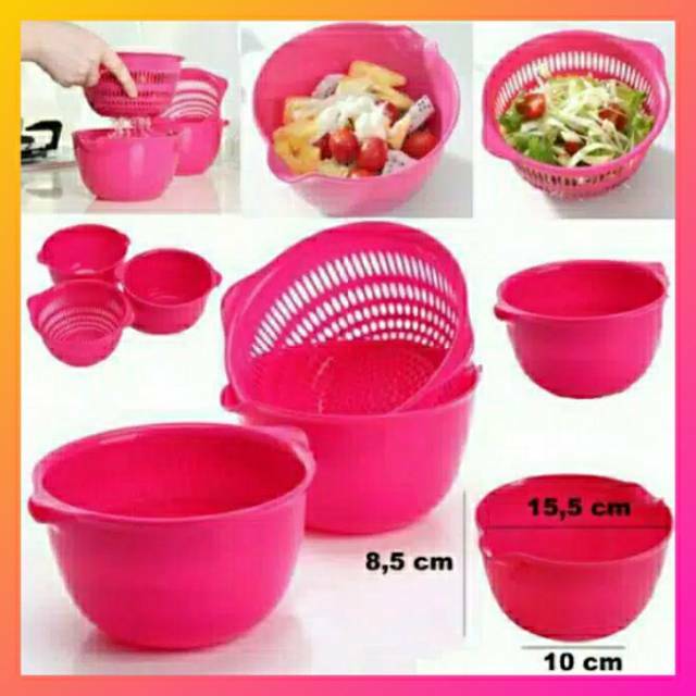 Keranjang Baskom peralatan dapur Pencuci Buah dan Keranjang Baskom peralatan dapur Pencuci Buah dan