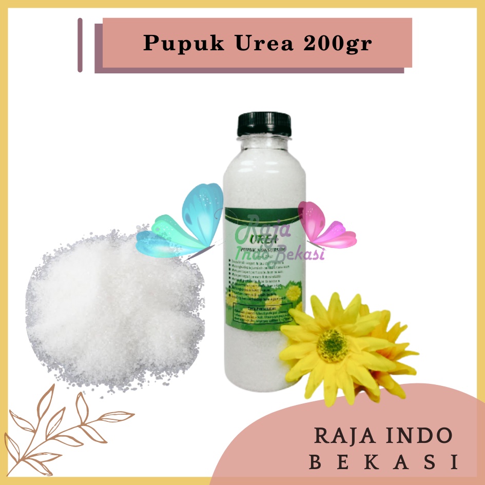 Pupuk Urea 200 Gram Pupuk Untuk Mempercepat Pertumbuhan Tanaman - Pupuk Urea 1 Kg 50 Kg Subsidi Nonsubsidi