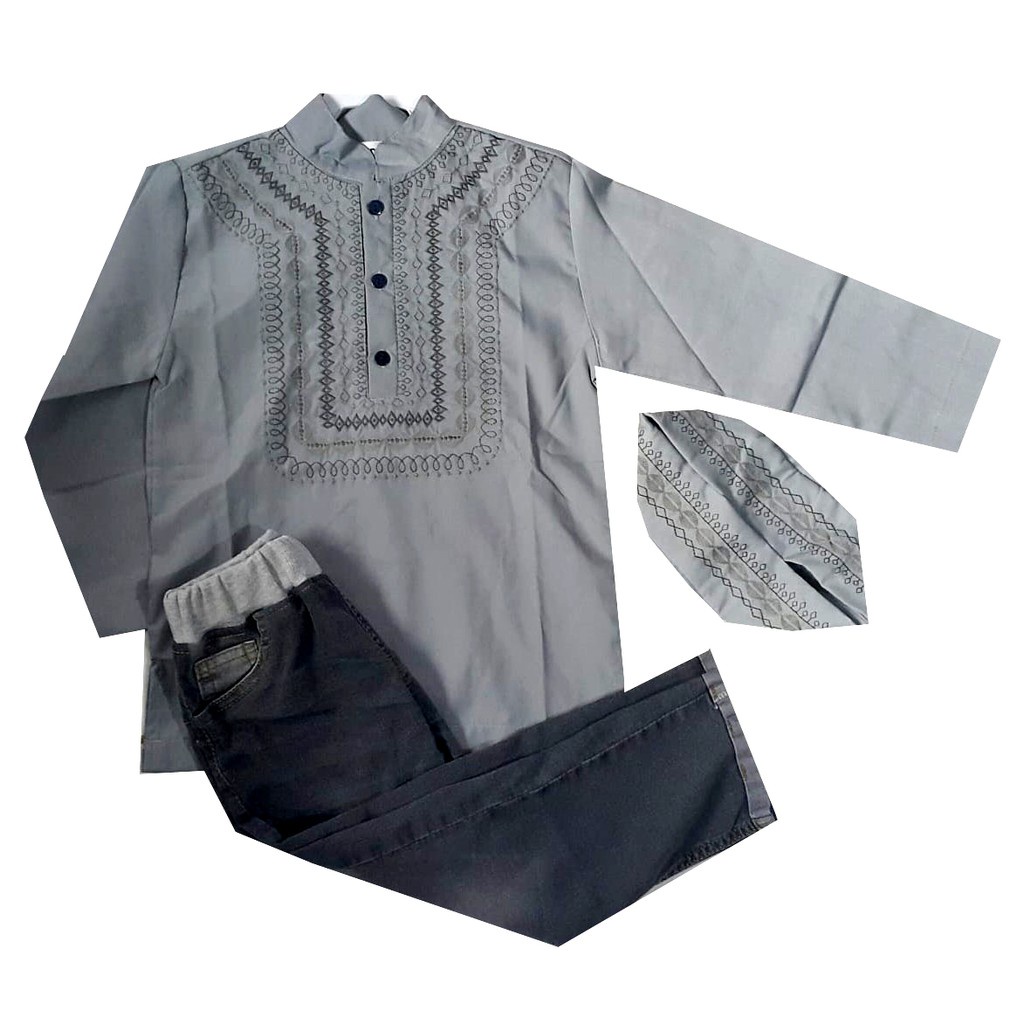 Best Seller! Setelan Koko Anak 1/ Baju Koko Anak/Koko Muslim Import