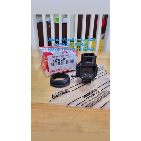 MOTOR WASER FR DINAMO TABUNG AIR WIPER DEPAN AVANZA XENIA RUSH TOYOTA