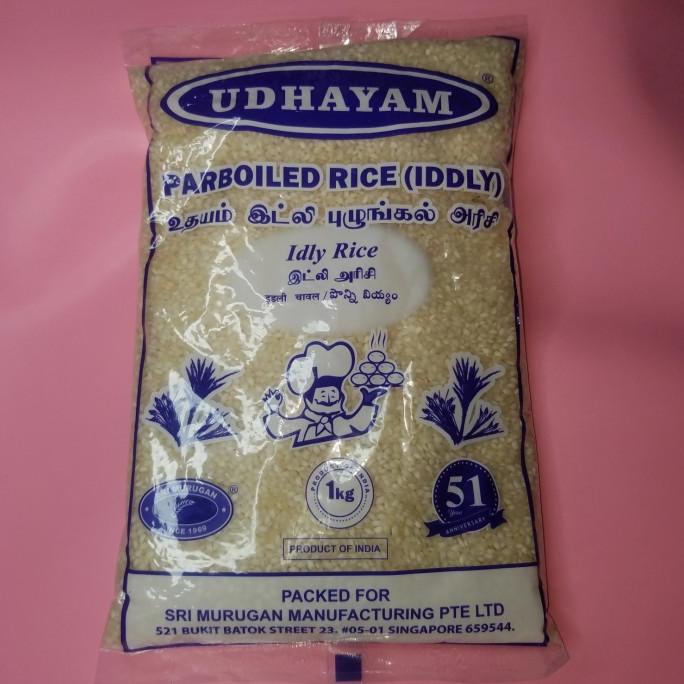 <<<<<] Iddly Rice / Beras Parboiled Udhayam 1kg