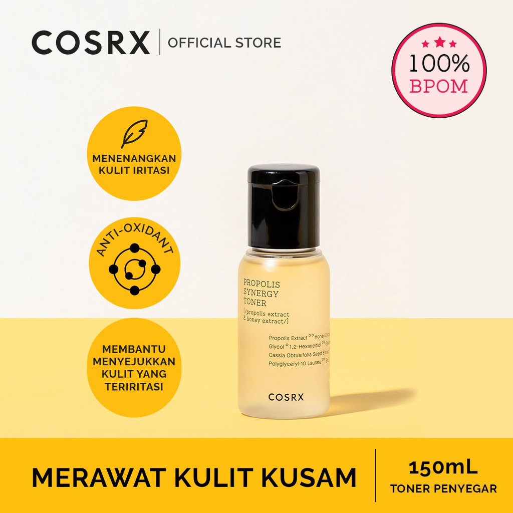 COSRX Full Fit Propolis Synergy Toner Skin Care - 50 ML  (Toner Untuk Kulit Kusam)