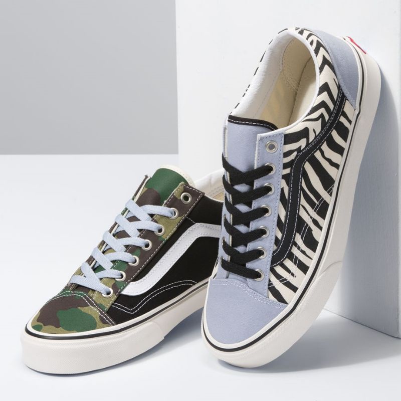 Vans Style 36 Mismatch Zebra Camo Original