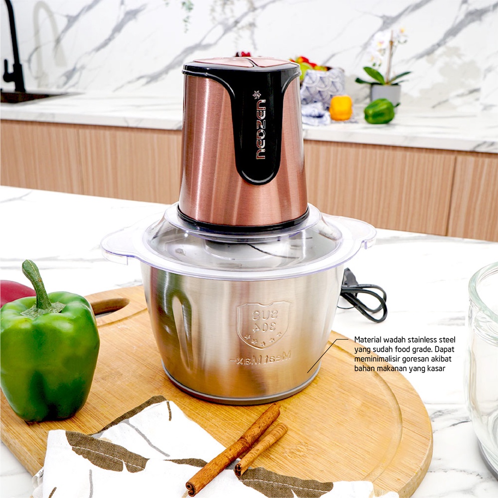 NEOZEN TWIN CHOPPER / JUICER / BLENDER MULTIFUNGSI / BLENDER BUMBU / BLENDER SET / BLENDER DAGING