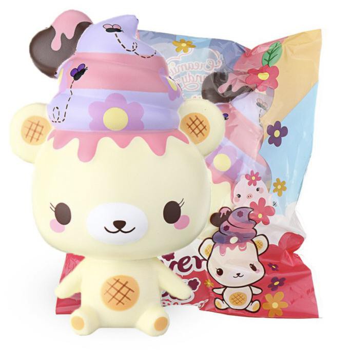 Unik Yummiibear Flower Fields Mascot Squishy Gilaa