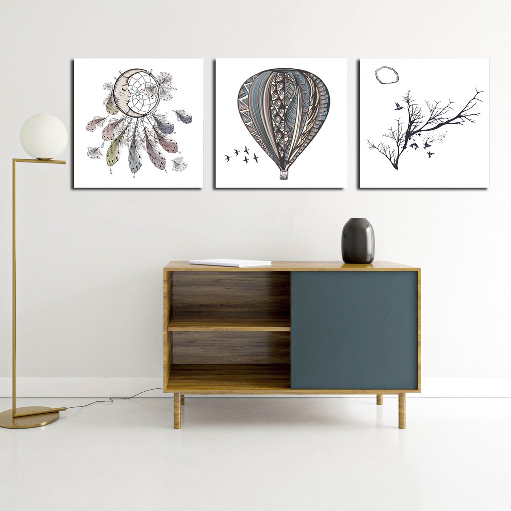 HIASAN DINDING MONOCHROME MONOKROM 30X30 CM KAMAR DEKORASI RUMAH WALL DECOR PAJANGAN 30X30 MONOCHROM