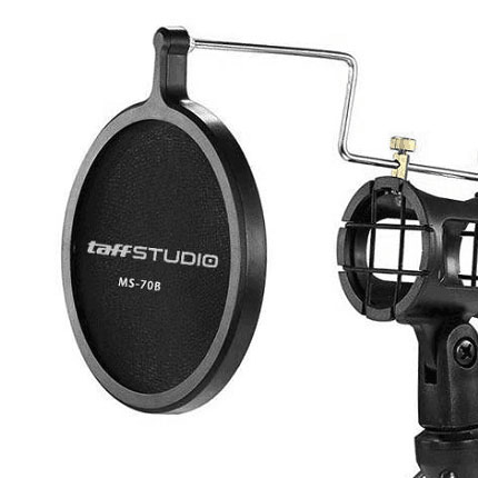 TaffSTUDIO Microphone &amp; Smartphone Stand Holder 360 Degree - MS-70B