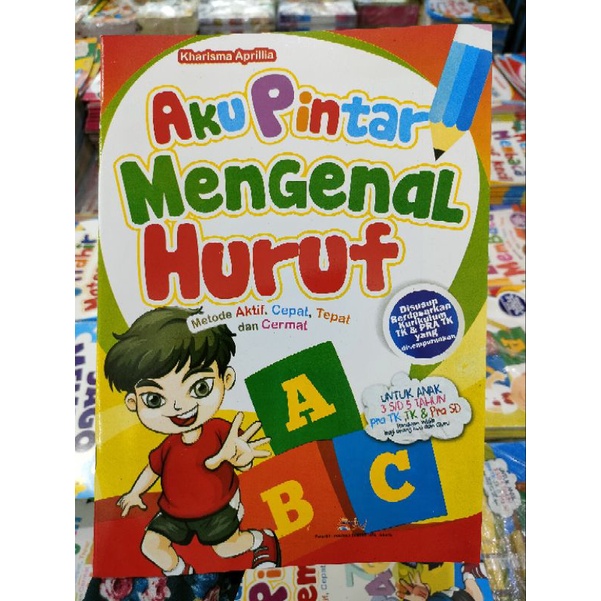 Jual Buku Anak Pintar Mengenal Huruf | Shopee Indonesia